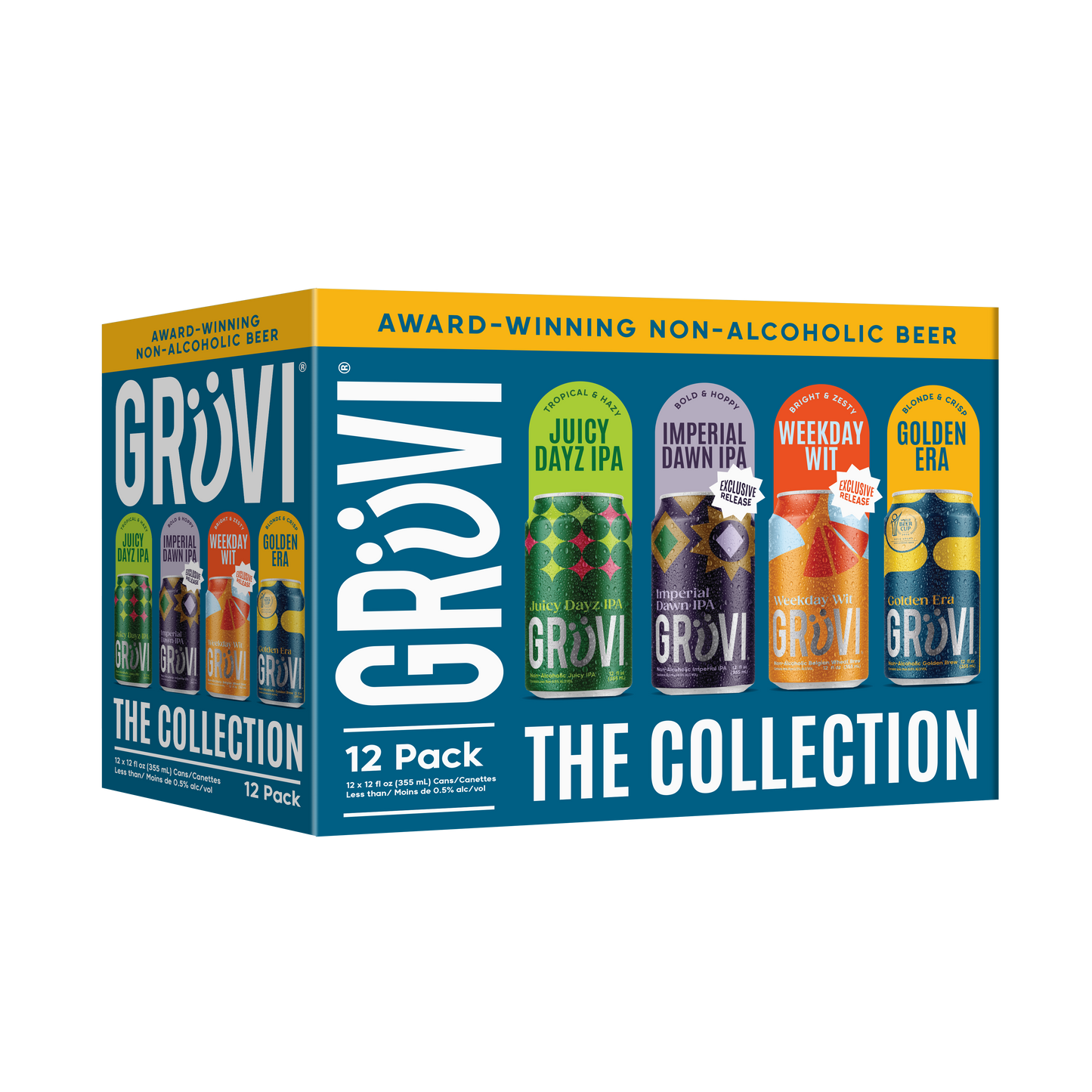 Grüvi - Variety 12 Pack