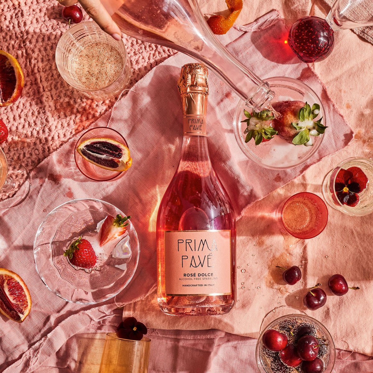 Prima Pavé - Rosé Dolce Demi Sec
