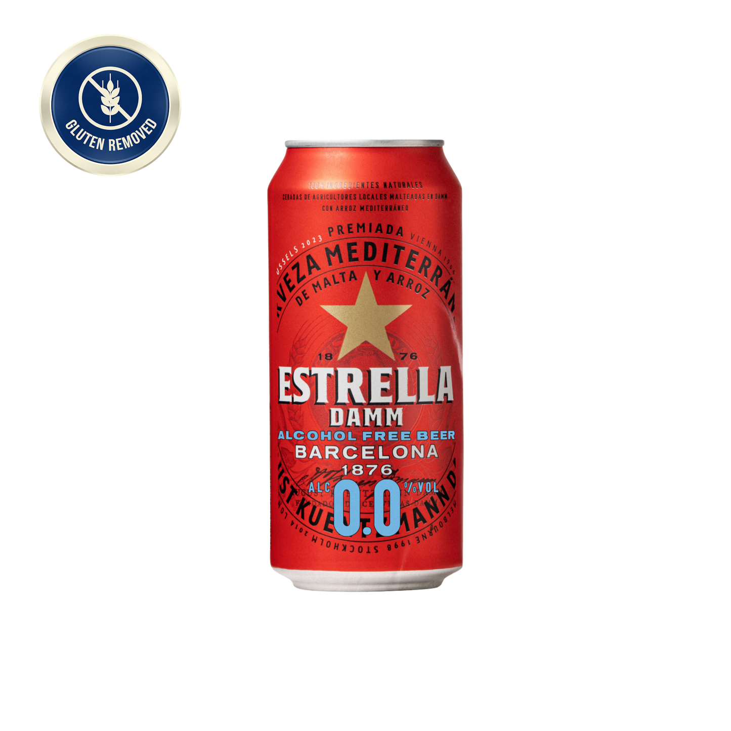 Estrella Damm - Lager 0.0