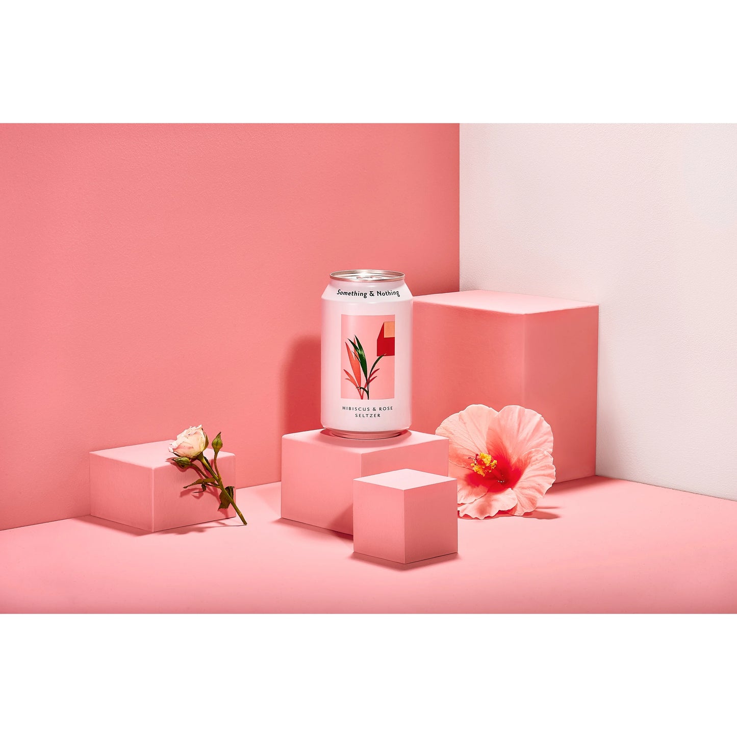 Something & Nothing - Hibiscus & Rose Seltzer